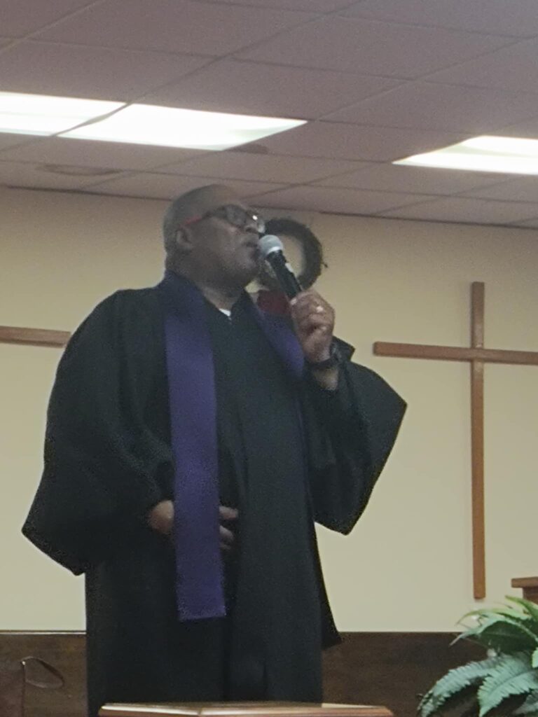 Pastor Talking